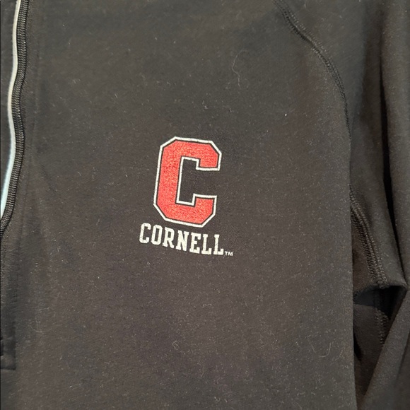 Nike Black Dri-FIT Half-Zip Pullover with Cornell Logo - Picture 2 of 5